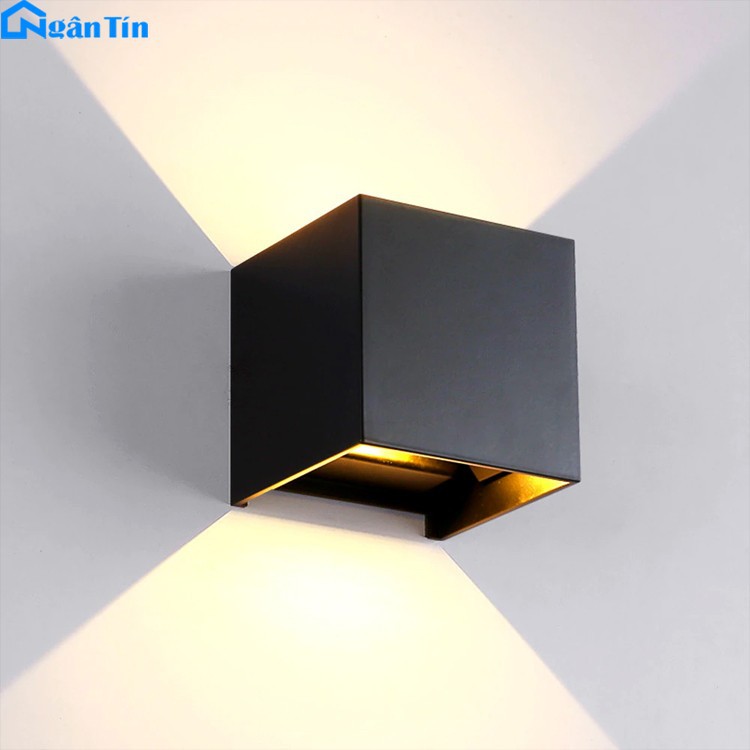 Đèn led hắt tường treo tường ngoài trời trong nhà led 6w 220v vnt606 ngân tin