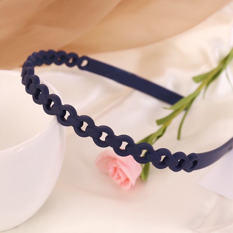 Bờm tóc gọng nhựa nhiều màu