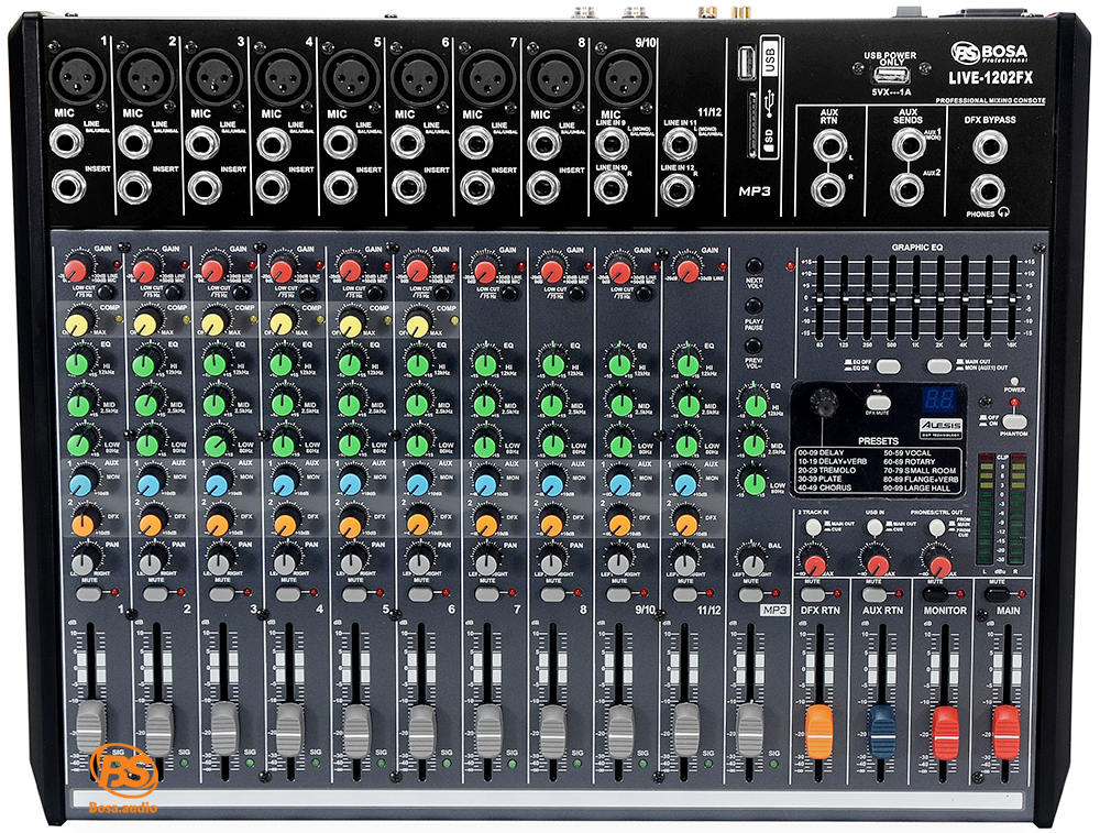 Mixer bosa 1202fx