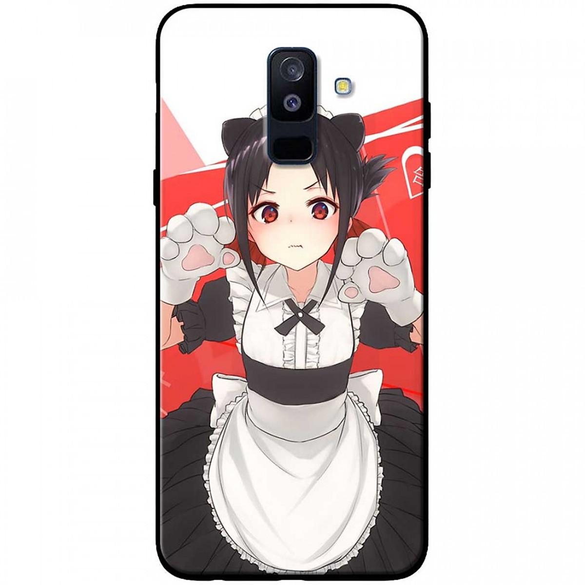 [HCM]Ốp lưng dành cho Samsung Galaxy A6 Plus (2018) mẫu Anime em mèo