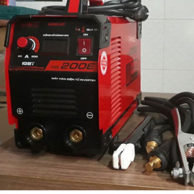 Máy hàn que hồng ký hk200e.chính hãng