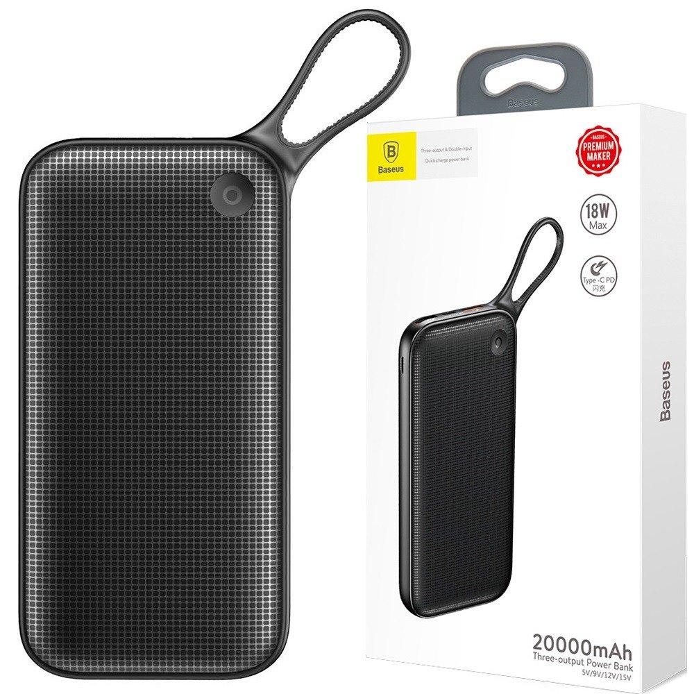 Pin dự phòng baseus pd+qc3.0 20.000mah chân typec baseus 20000 mah powerful type-c pd+qc3.0 quick charge ppkc-a01