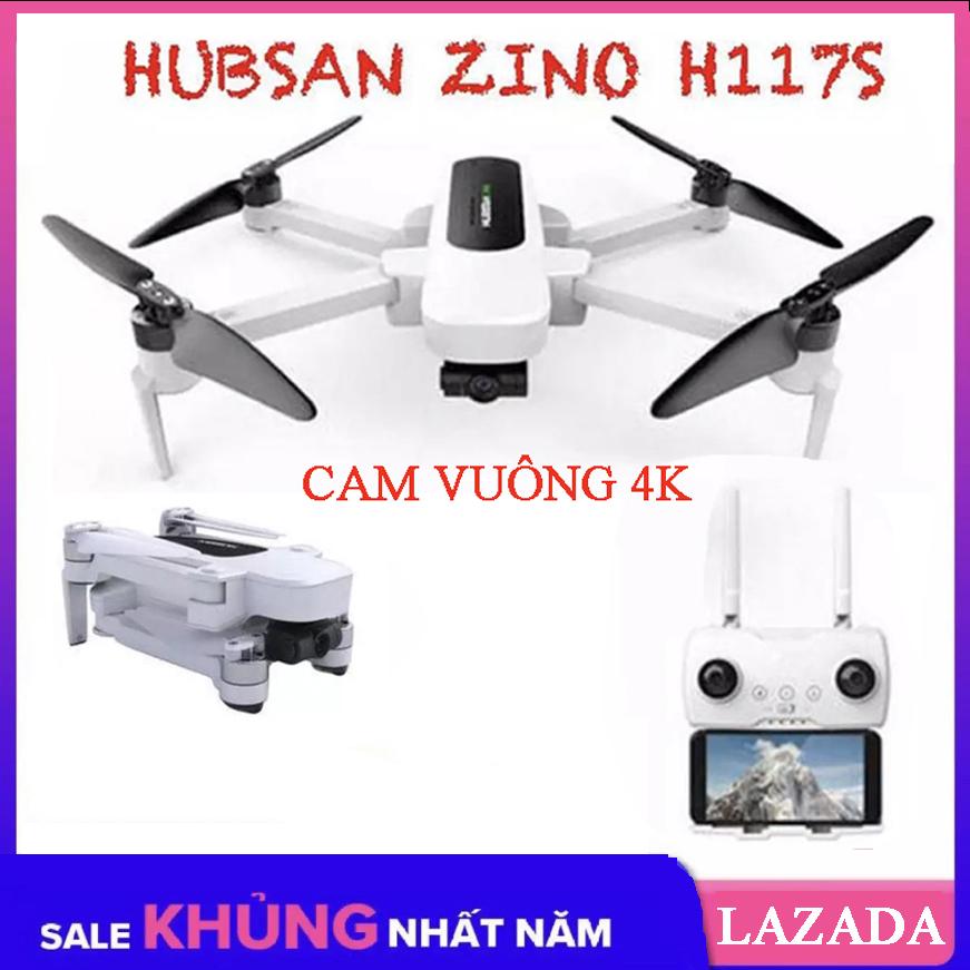 [Trả góp 0%]Máy bay Flycam Hubsan Zino H117S (BẢN CAM VUÔNG)