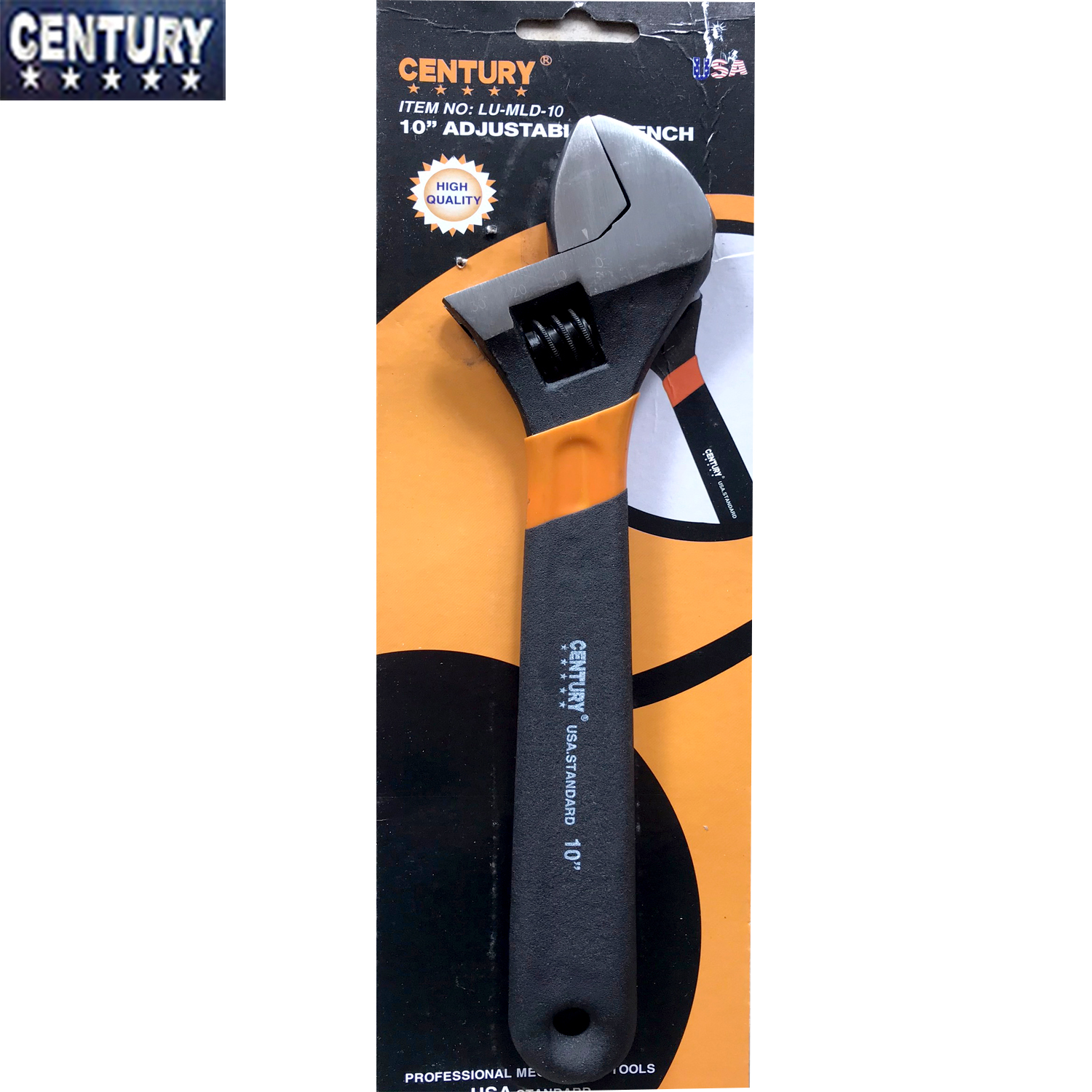 Mỏ lết 10 inch cán bọc cao su century