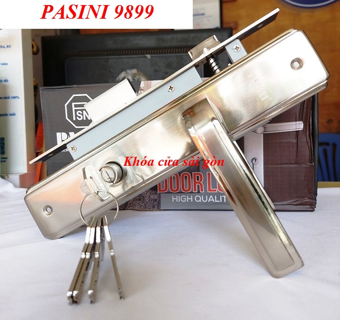 Khóa tay gạt pasini 9899 - dùng cho cửa chính