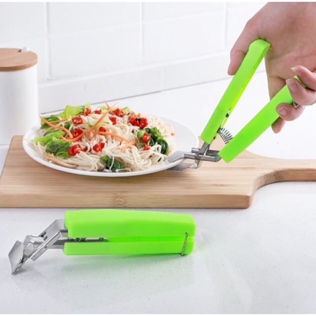 [HCM]Kẹp Inox Gắp Đồ Nóng Chén Dĩa Tiện Lợi