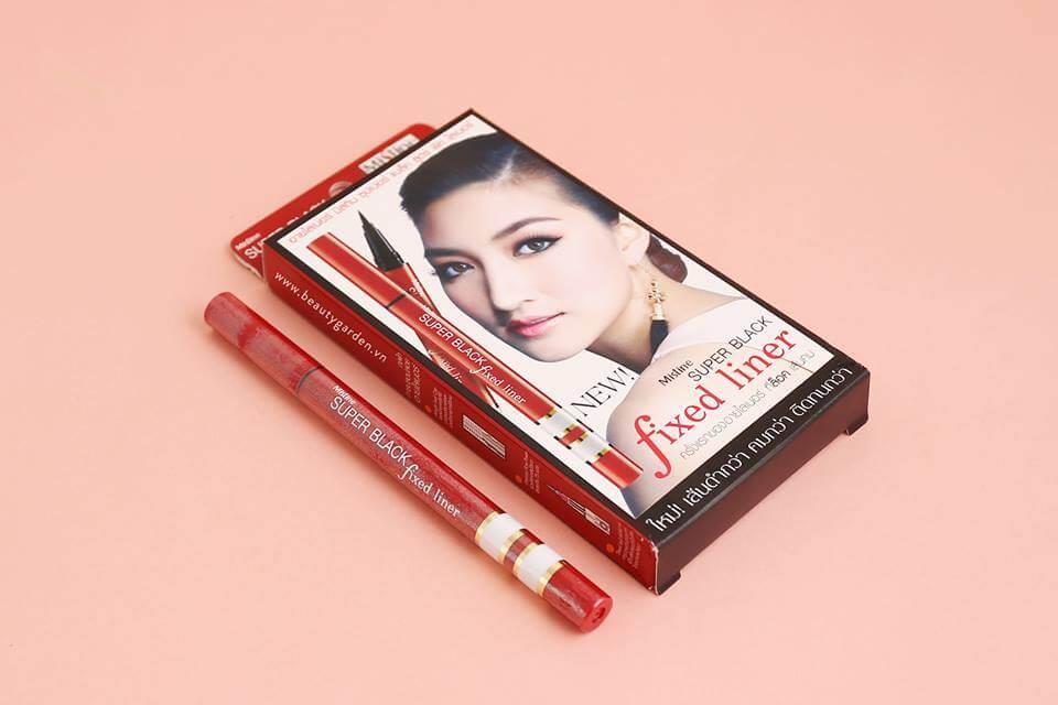Kẻ Mắt Nước Lâu Trôi Mistine Super Black Fixed Liner