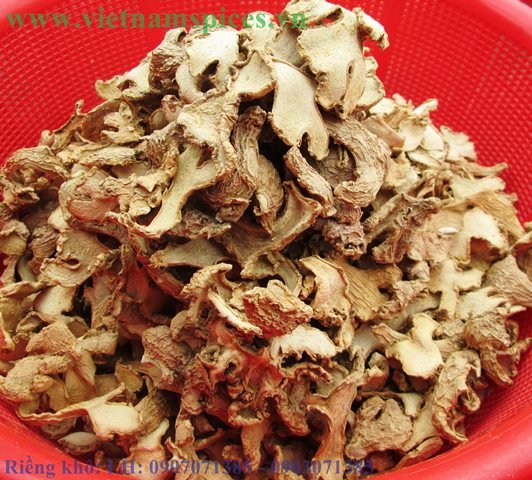 Củ riềng khô thái lát cao cấp