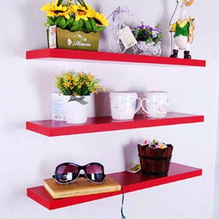 [HCM][GIÁ SẬP SÀN] COMBO 3 KỆ DÀI 40CM GỖ LÕI XANH CHỐNG ẨM + Tặng giá đỡ điện thoại siêu Cool