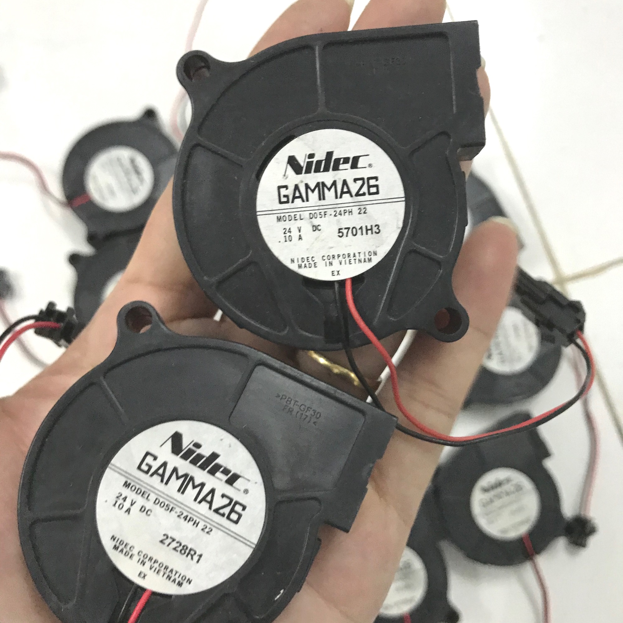 Quạt tản nhiệt sò mini 5cm 12-24v