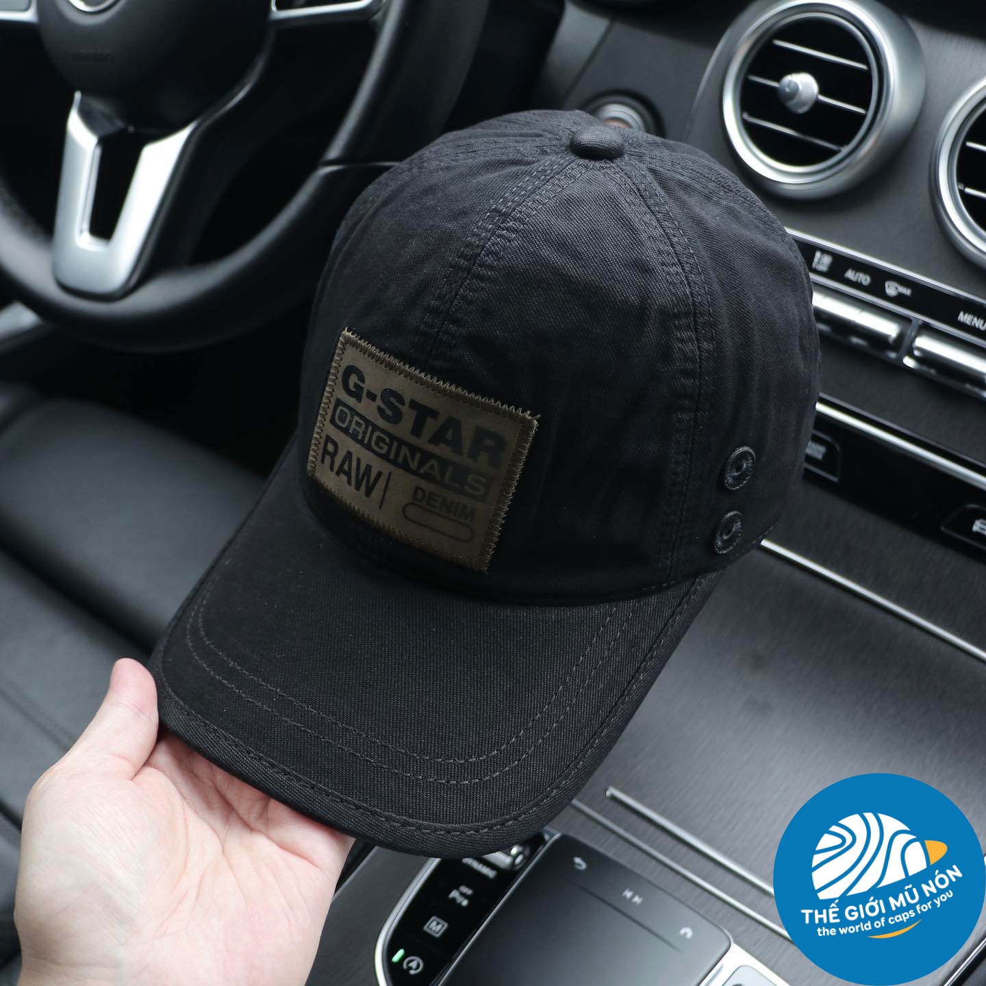 (Hàng VNXK) Nón kết, mũ lưỡi trai G-STAR Sò Sắt form chuẩn  thời trang (Ảnh thật)-ST05