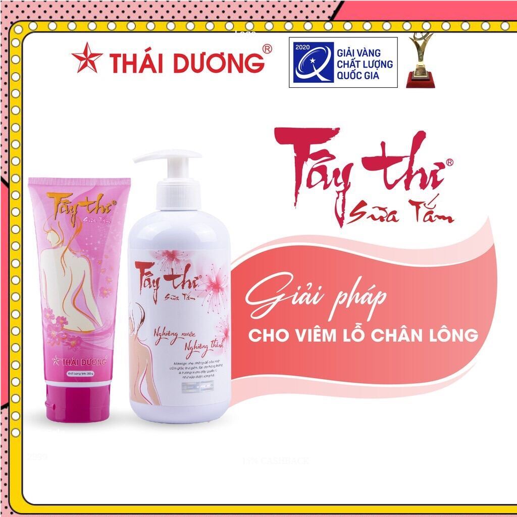 Sữa tắm tây thi chai 480ml - sao thái dương