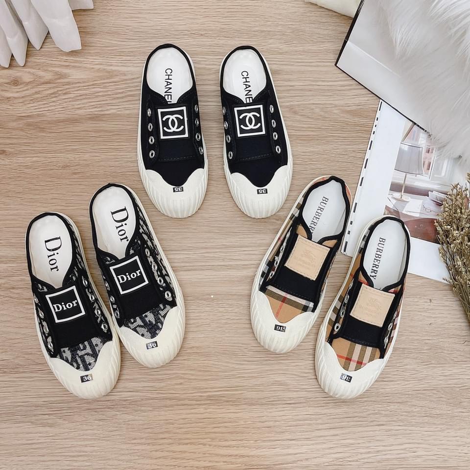 Giày sục nữ Sục vải nữ Sục thể thao nữ Sục thể thao cao cấp