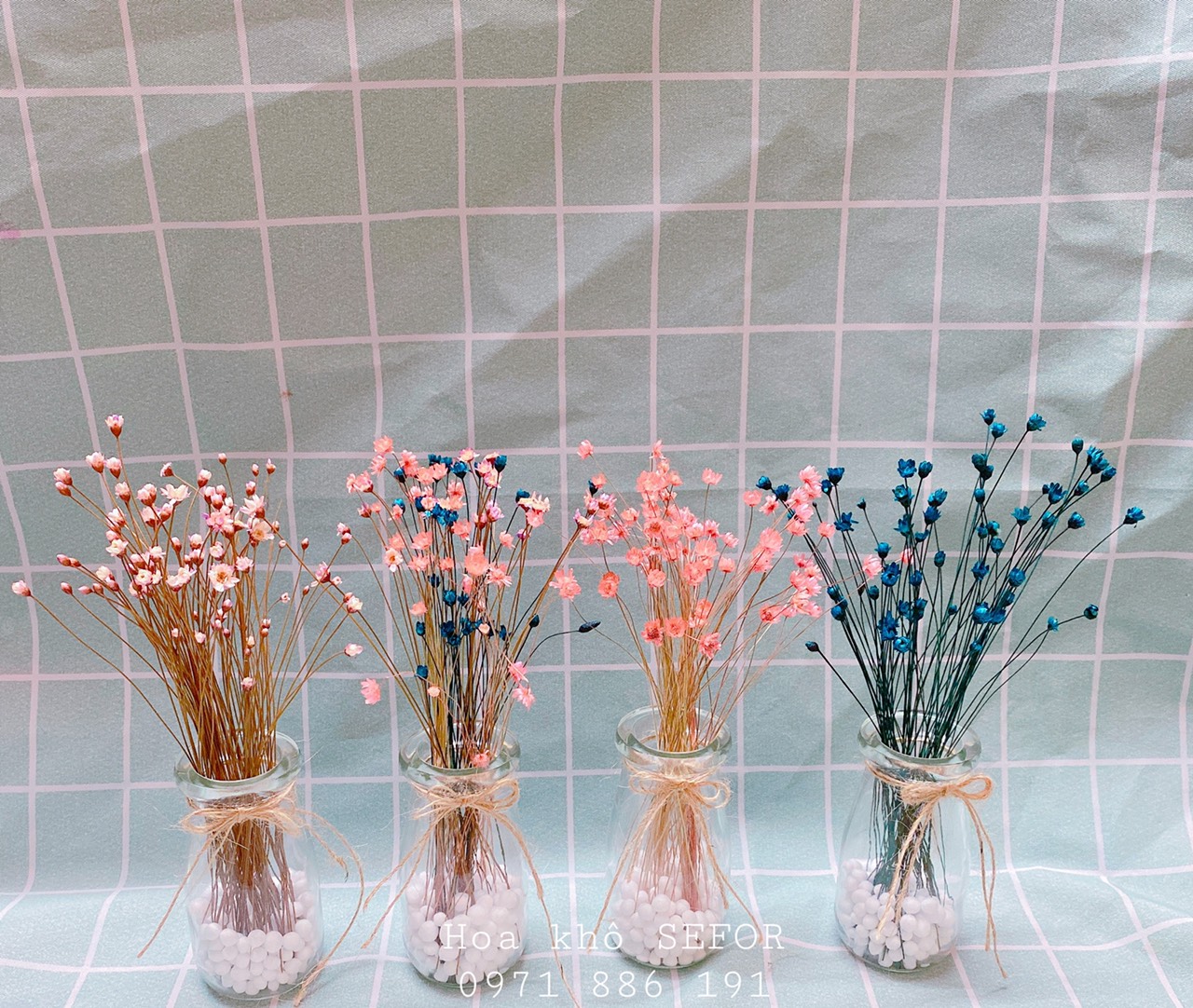 Bình/Lọ hoa Tuyết trang trí quán cafe, văn phòng, tiệm trà sữa, làm quà tặng....
