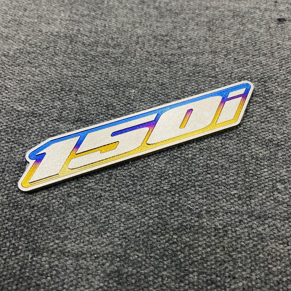 ( TITAN 100% ) TEM TTIAN CHỮ 150i THÍCH HỢP DÁN DÀN ÁO XE EXCITER 150, VARIO 150