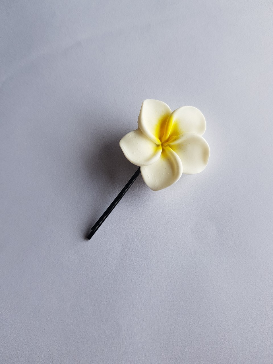 Sét 1- 2 kẹp GHIM tóc hoa sứ xinh xắn KAH134 loại 1 hoa (Chọn số lượng)