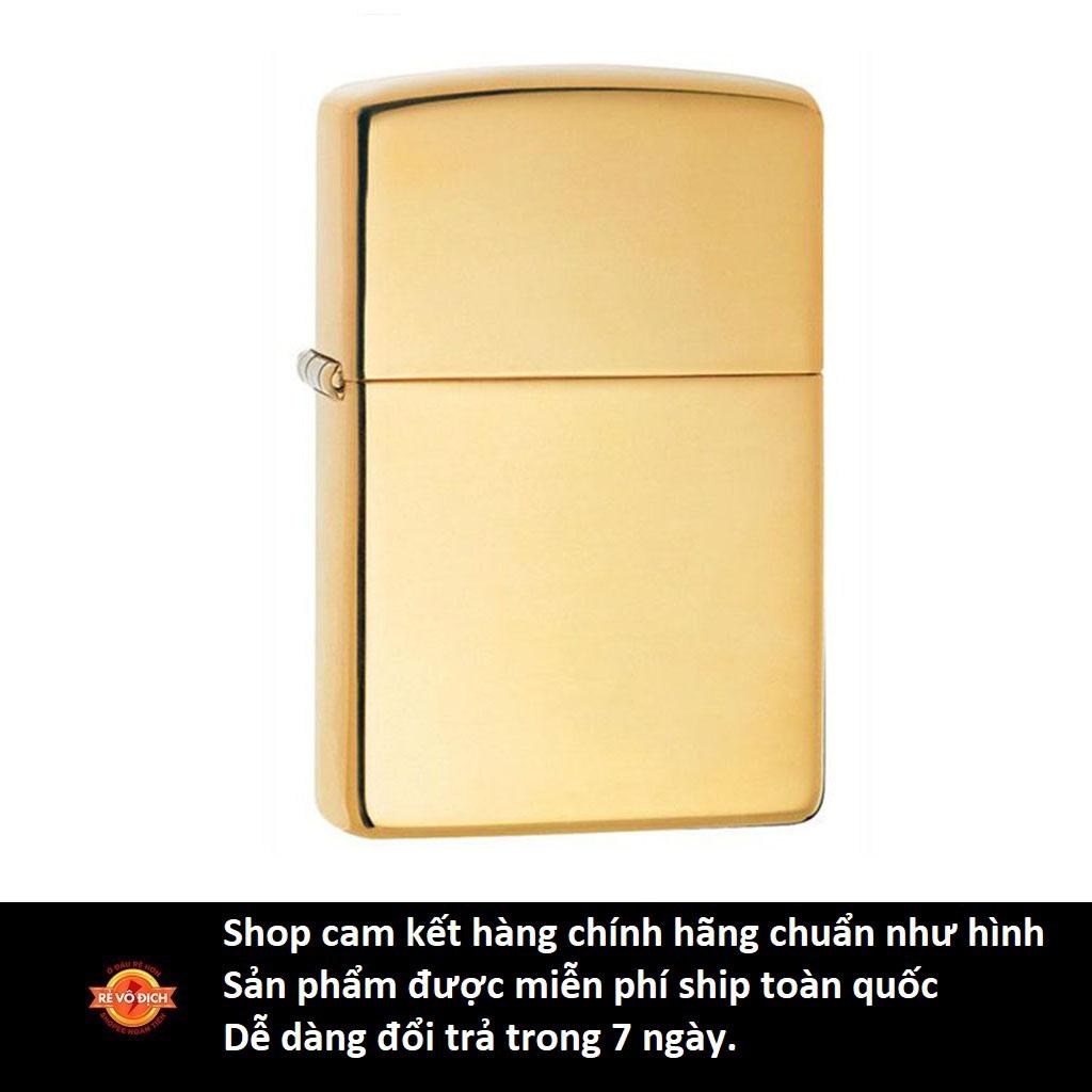 Bật Lửa Zippo Gold Plated Genuine Mỹ B-17 Mỹ tặng Balo BL08 Chuyên Đi Chơi Du Lịch, Đi Học