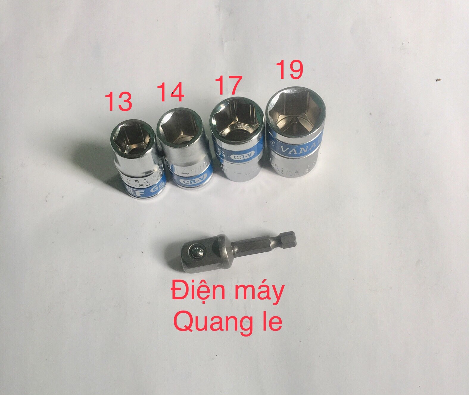 Combo đầu chuyển siết ốc bulong cho máy chuyên vít