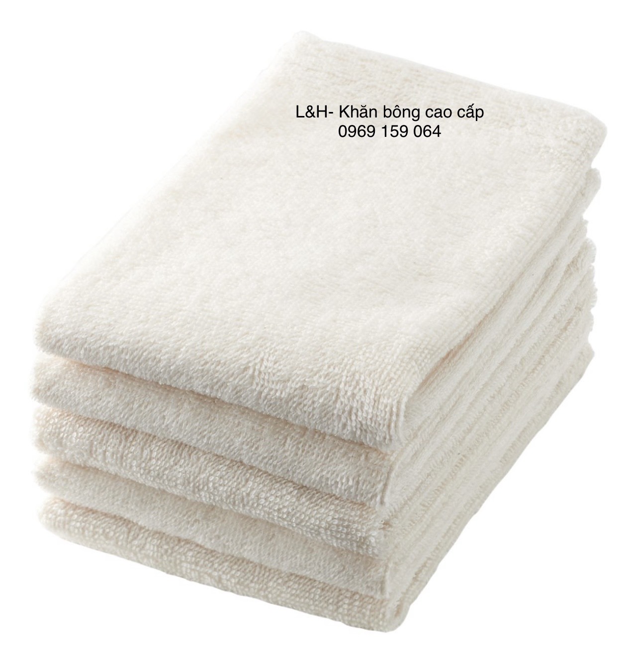 Khăn mặt xuất nhật Muji Organic, KT 34x35cm