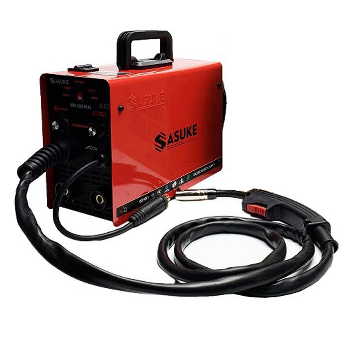 máy hàn mig không khí sasuke MIG-200 mini, Máy hàn mig 3 chức năng - tặng kèm cuộn dây hàn mig không khí 1kg