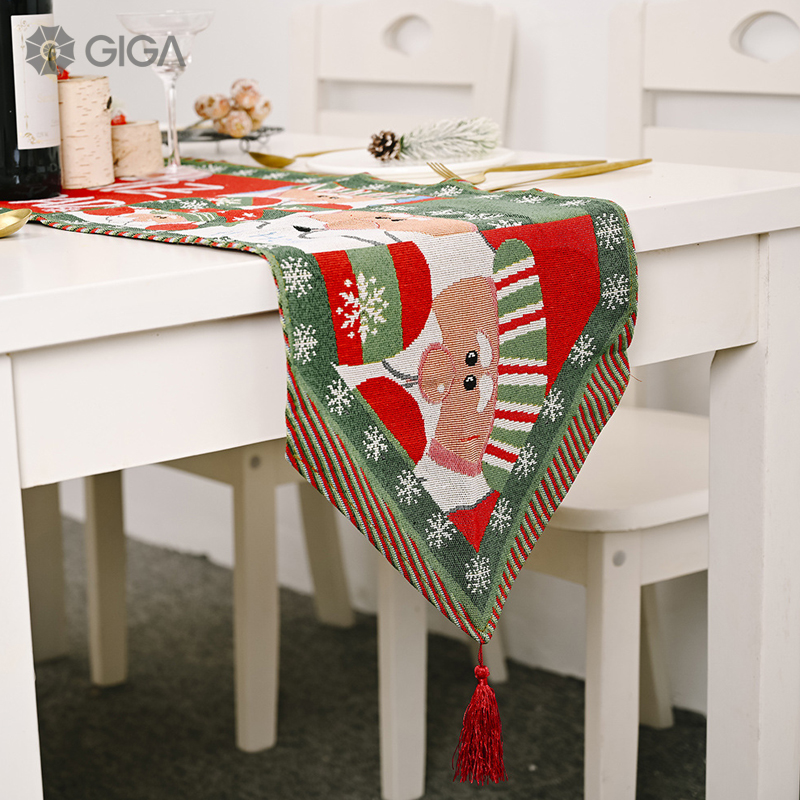 GIGA ESSENTIAL Giáng sinh Khăn trải bàn trang trí/đan vải Khăn trải bàn trang trí/Bắc Âu Giáng Sinh Khăn trải bàn trang trí/hiện đại ánh sáng nội thất đồ nội thất sang trọng trang trí