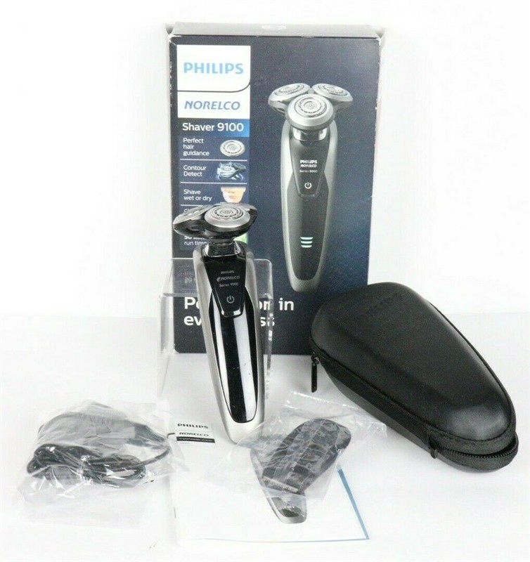 Máy , dao cạo râu ướt và khô Philip Norelco Series 9100 Shaver