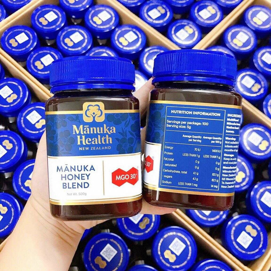 (( date 2024 )  🐝MẬT ONG MANUKA HEALTH MGO 30+ MANUKA HONEY BLEND 500G
