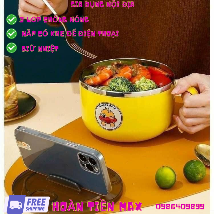 Bát ăn mì- chén ăn cơm có nắp đậy