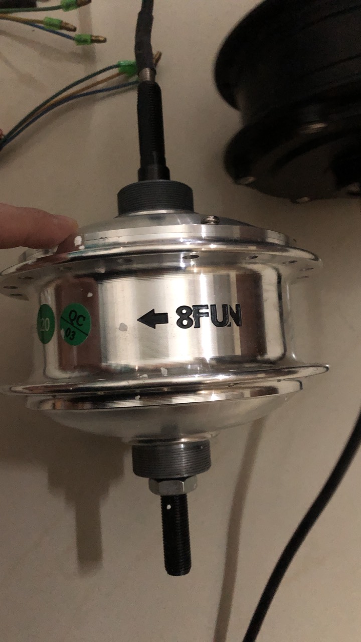 ĐỘNG CƠ XE ĐẠP ĐIỆN 36v-48V 8fun hãng bafang, chế xe điện, thay thế cho xe điện, chuyển xe thường thành xe điện