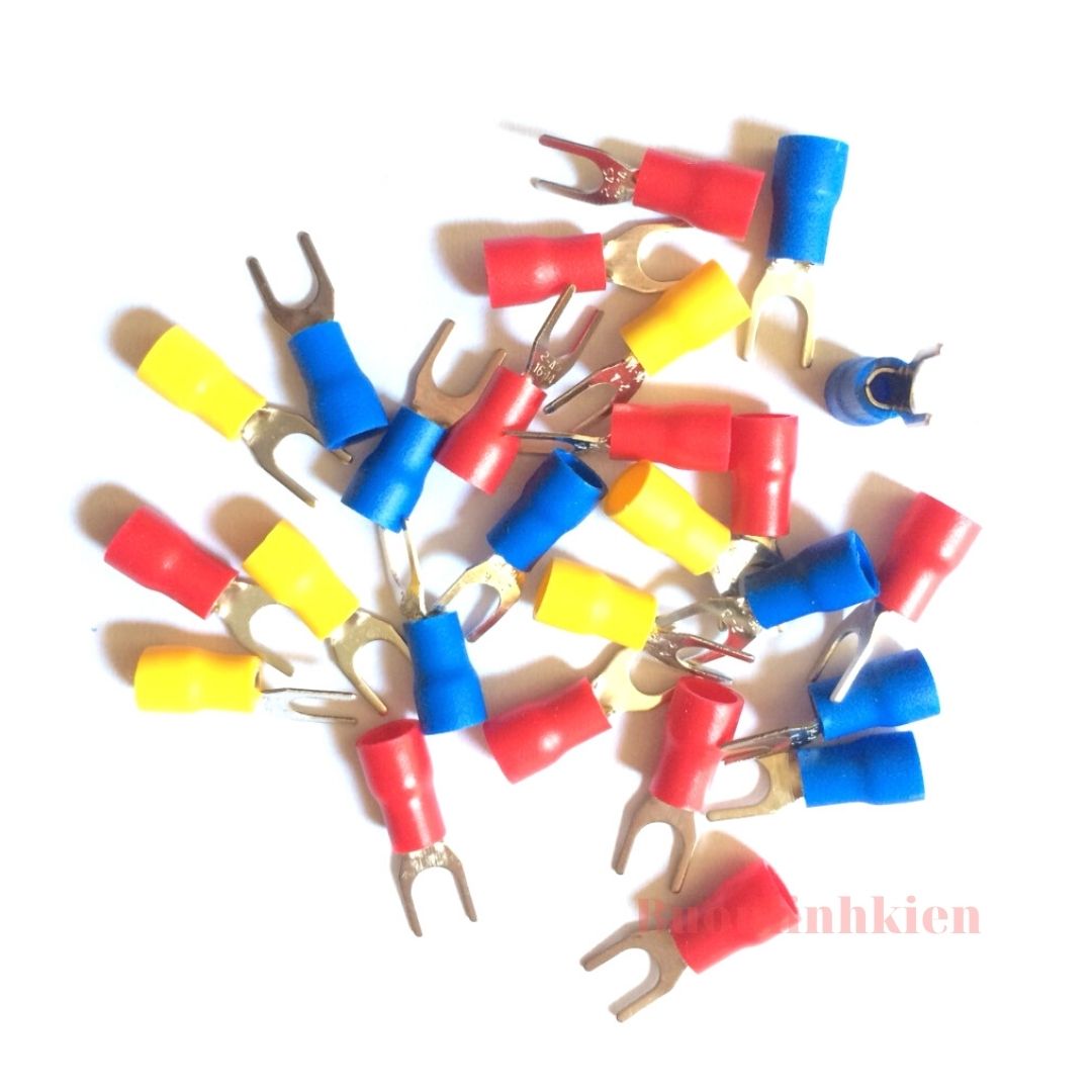 Đầu cos chữ y sv2-3, đầu cốt chẻ y2-3, cốt nối dây điện y2-3, sv2-3