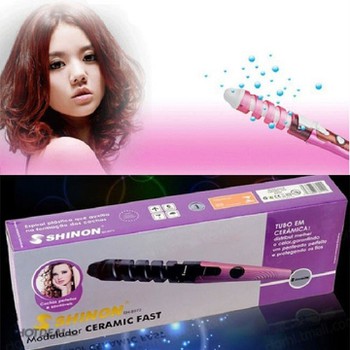 Máy Làm Tóc Nova NHC 8558 Uốn Xoăn Tiện Lợi Cao Cấp Máy Uốn Tóc Xoắn Ốc Tạo Kiểu Rất Đẹp Máy Uốn Tóc Xoắn Mini Tự Động NOVA NHC-8558