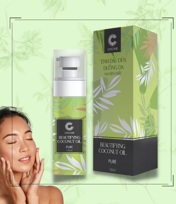 Dầu dừa dưỡng thể hữu cơ cocovie 100ml