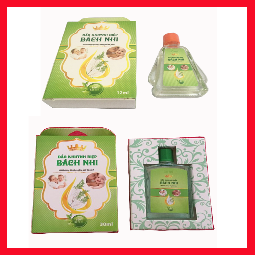 Dầu Khuynh Diệp Bách Nhi - Mùi hương dịu nhẹ - Nâng giấc bé yêu-Tinh Dầu