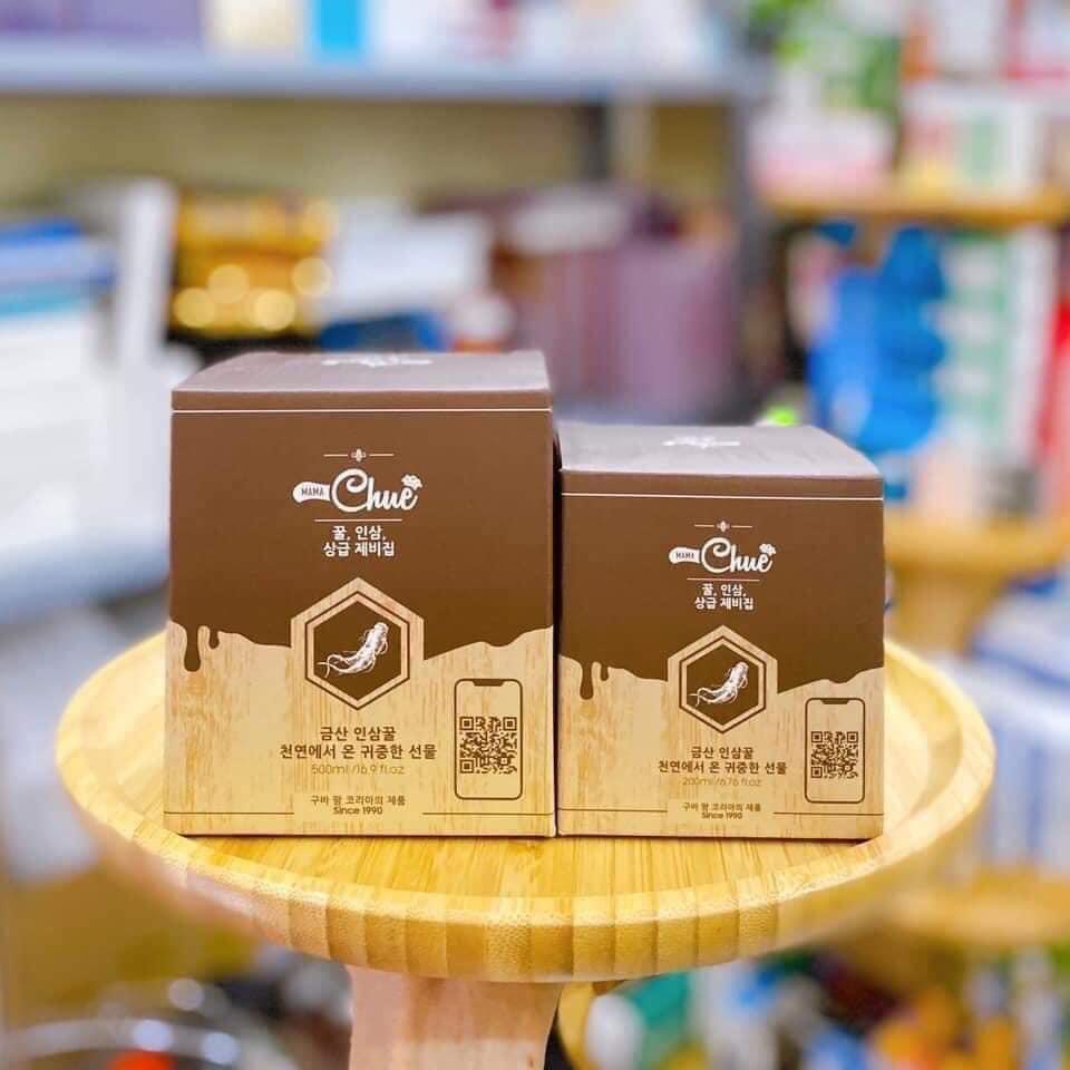 Sâm nghệ ngâm mật ong MAMACHUE Hỗ trợ đau dạ dày Tăng cường sức khỏe hủ 500ml tặng hủ 200ml