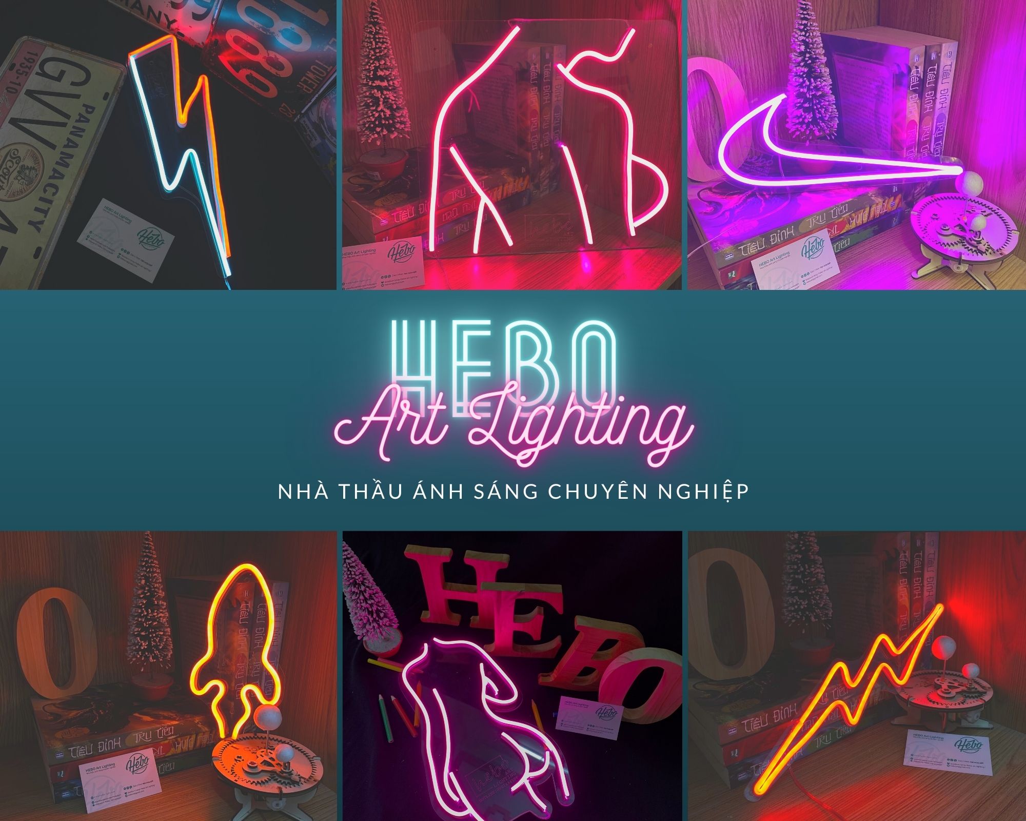 [HCM]Đèn Trang Trí LED Neon Sign nhiều mẫu Decor Phòng Ngủ