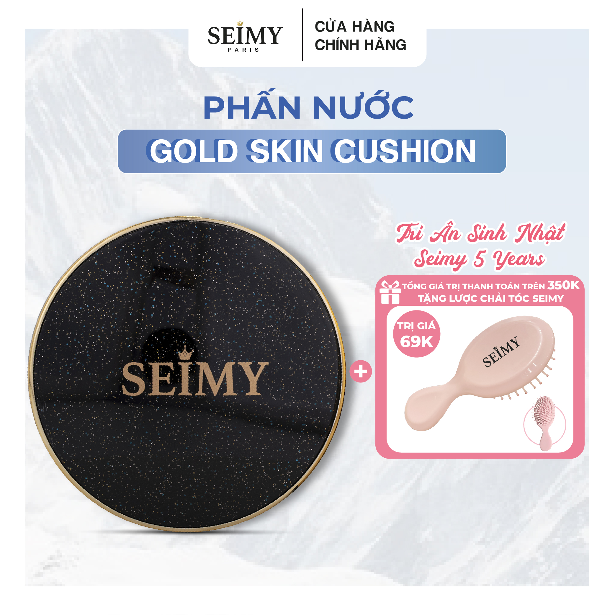Phấn nước seimy - gold skin cushion 15g