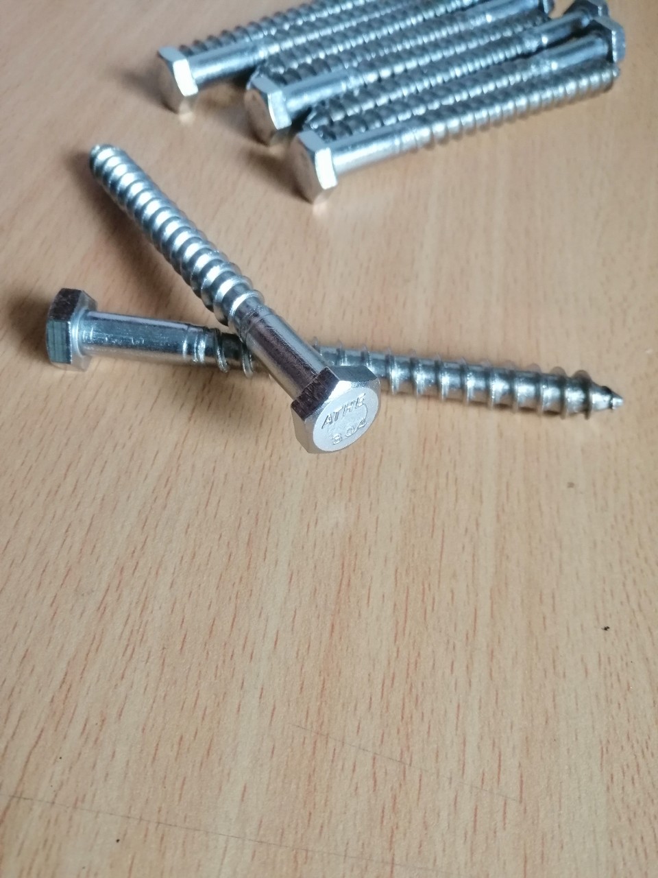 Vít phong inox 304 m8, m10