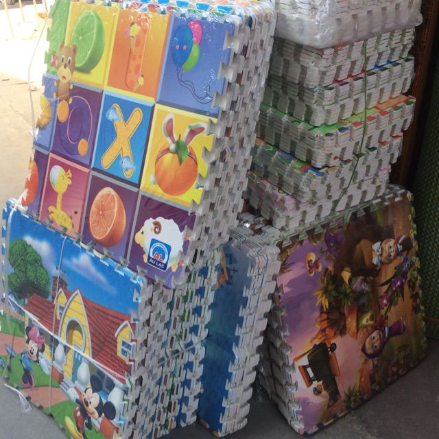 Thảm xốp ghép hình Âu Lạc Việt Nam - bộ 4 miếng 60x60cm