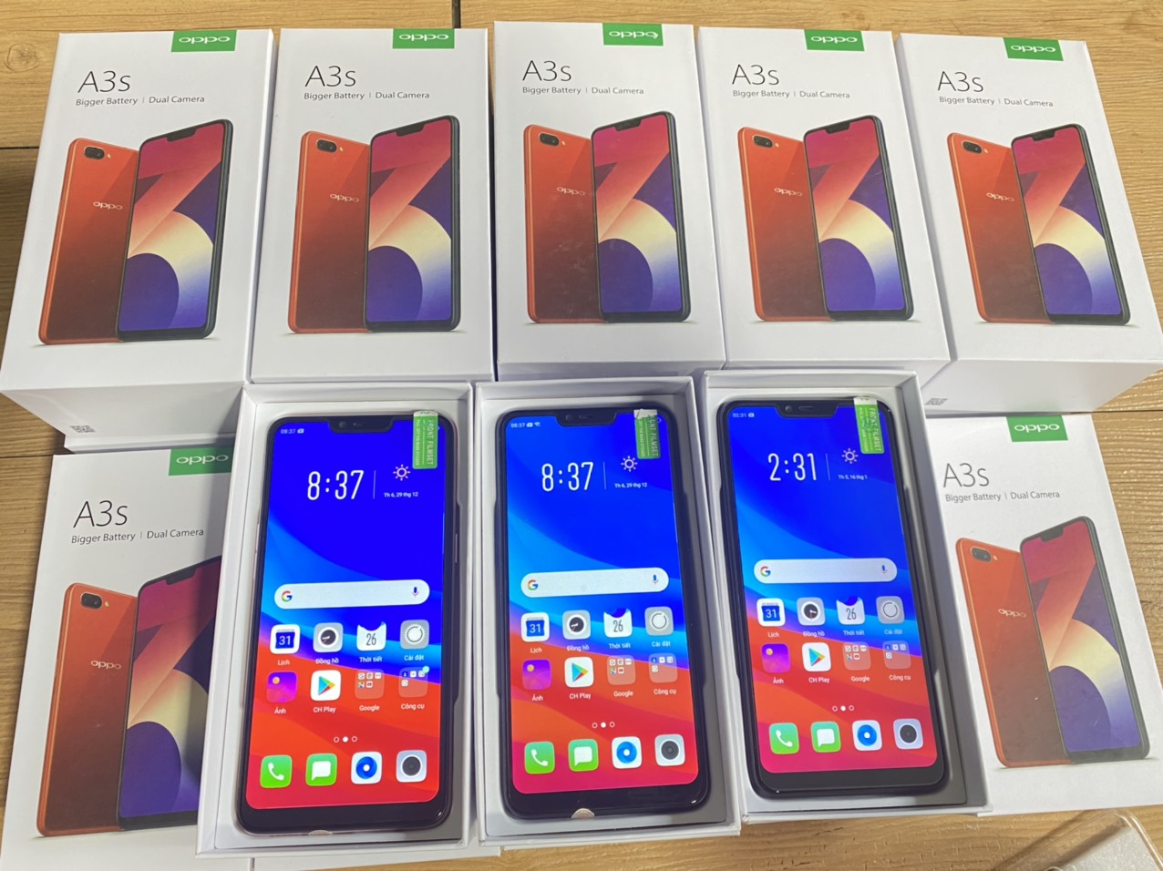 Oppo A3S Phone, Brand New, Genuine Device, Strong Configuration, Great for Playing Games or Studying Online, Social Media Apps, Zalo, Tiktk,..Facebook...12 Month Warranty, 30 Day Exchange Guarantee for Other Phones. - 1