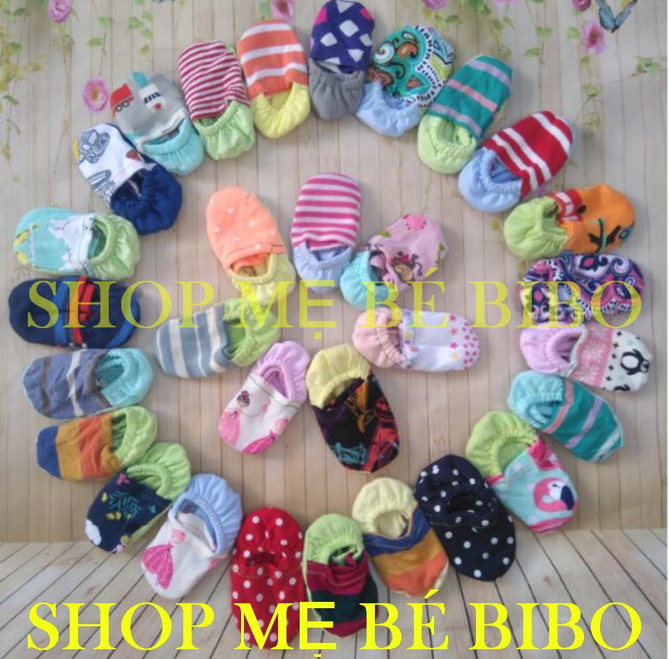 Combo 10 đôi giày vải giữ ấm chân cho bé