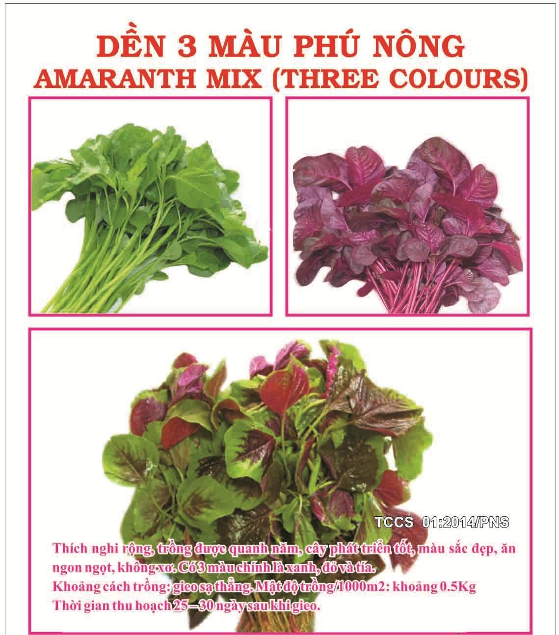 [HCM]DỀN 3 MÀU PHÚ NÔNG -GÓI 20GRAM CHẤT LƯỢNG .