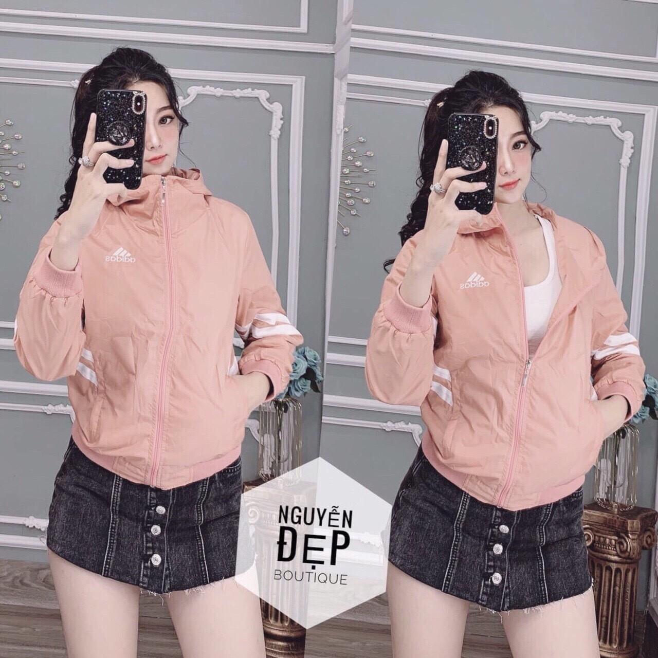 Ao khoác dù nữ cực mạnh,,Thiên Thần 2019 suất hiện áo cực đẹp dù 2 lớp sang chảnh bá khoái BN32