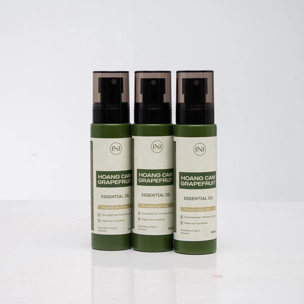 ( combo 2 ) tinh dầu bưởi nga hoàng - tinh dầu bưởi hoàng cầm ( HN ) - xịt bưởi nga hoàng 125ml ( mẫu mới )