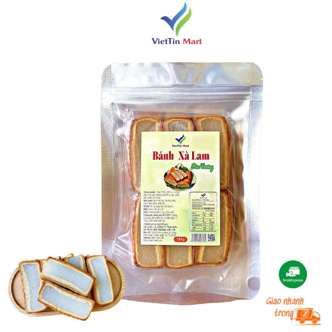 Bánh Dừa Xà Lam Nướng VIETTIN MART 6 cái