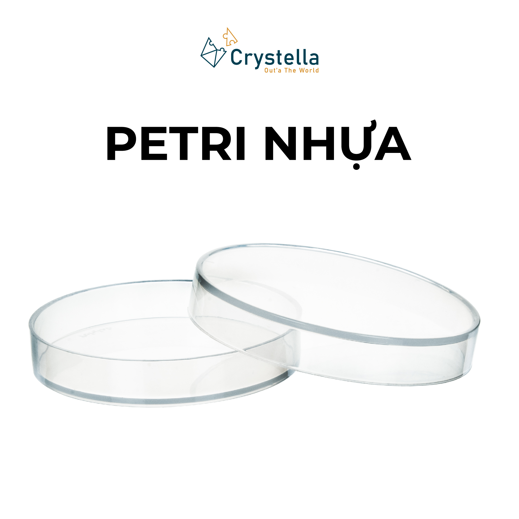 Đĩa petri nhựa dùng nuôi cấy tách mầm tinh thể
