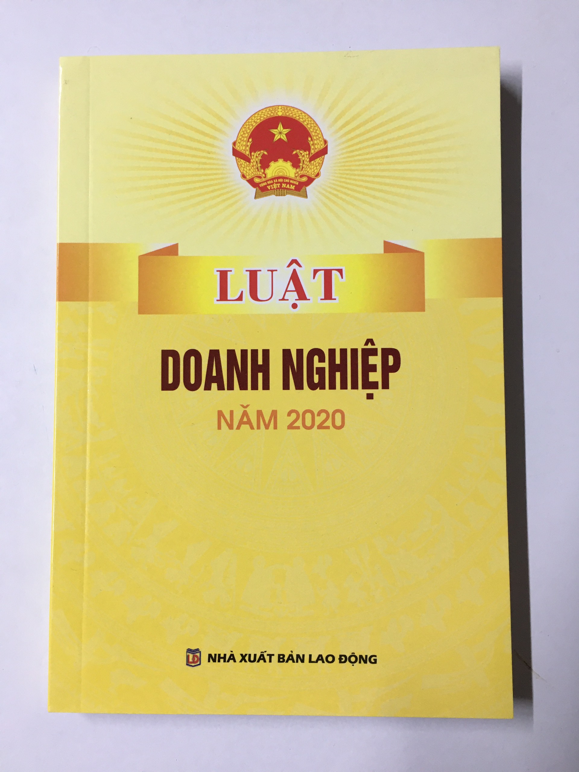 Sách Luật - Luật Doanh Nghiệp năm 2020 sủa đổi bổ xung năm 2022