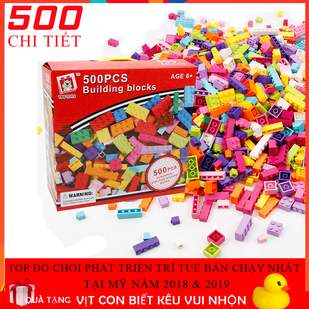 Bộ xếp hình lắp ráp 500-1000 chi tiết cho bé - Giúp bé thoải mái tư duy sáng tạo, Đồ chơi phát triển trí tuệ trẻ, đồ chơi trẻ em