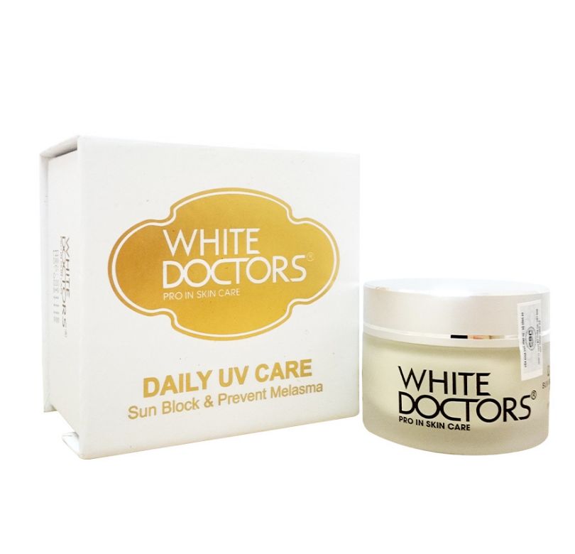 Kem chống nắng mờ nám White Doctors Daily UV Care hàng ngày 40ml