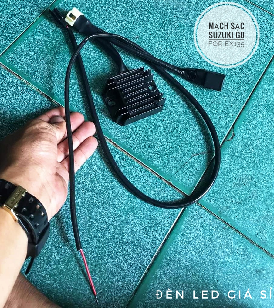 [HCM]Suzuki GD và bộ dây lên sạc cho EX135 Sirius 110 Jupiter Xăng Cơ