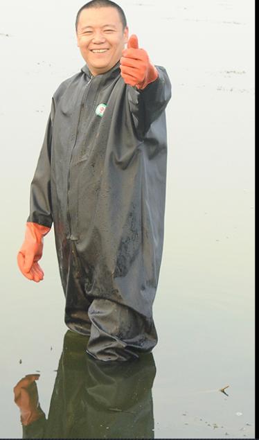 Quần áo cao su lội nước,bắt cá,câu cá